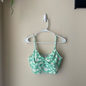Daisy Print Crop Top 🌼